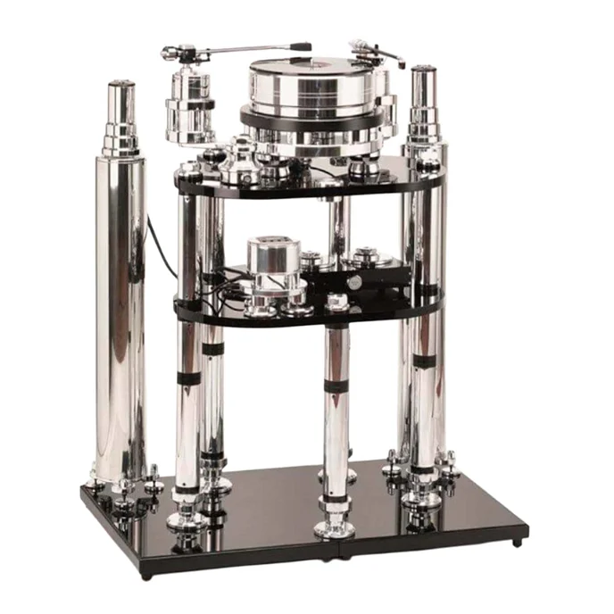 Проигрыватель винила Acoustic Solid 733 WTB213 AT740 M4 Silver - рис.1