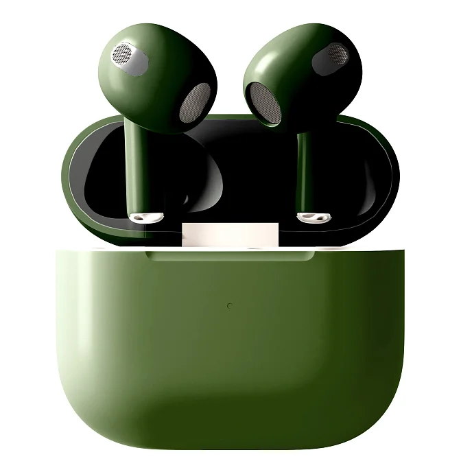Беспроводные наушники Apple AirPods 3rd Total Green Gloss - рис.0