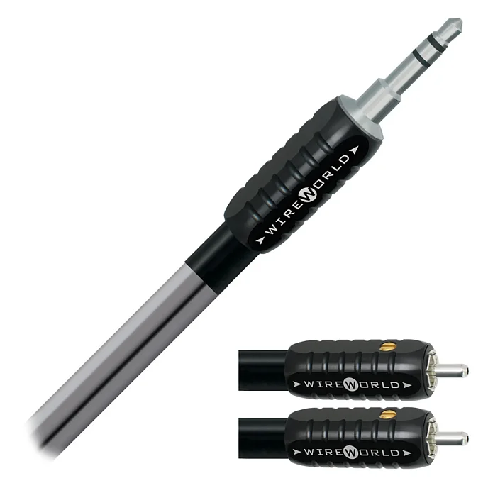 Кабель Wireworld Nano-Platinum Eclipse Mini Jack-M - 2RCA 4m - рис.0