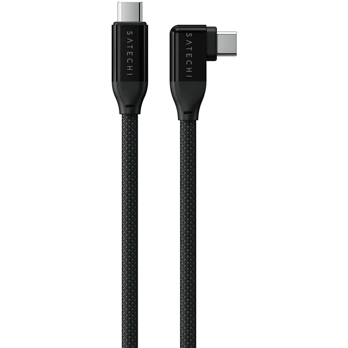 Кабель Satechi Right Angle PD USB-C - USB-C Black - рис.3