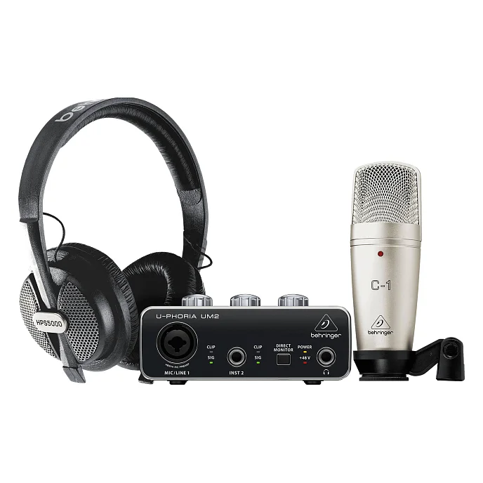 Комплект для звукозаписи Behringer U-Phoria Studio - рис.0