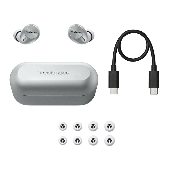 Беспроводные наушники Technics EAH-AZ40M2 Silver - рис.8