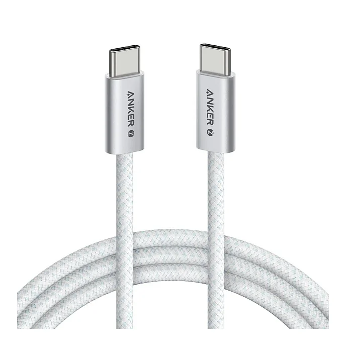 Кабель Anker Zolo USB-C - USB-C White 1m - рис.0
