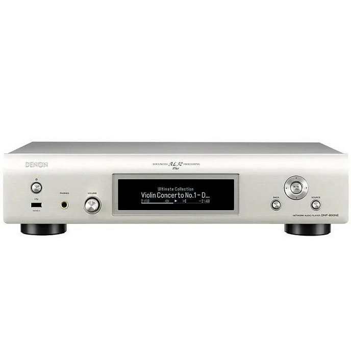 Сетевой аудиоплеер Denon DNP800 NE Silver - рис.1