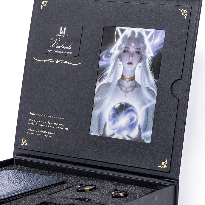 Беспроводные наушники Kinera Verdandi Wireless (with cable) Cosmic Black - рис.18