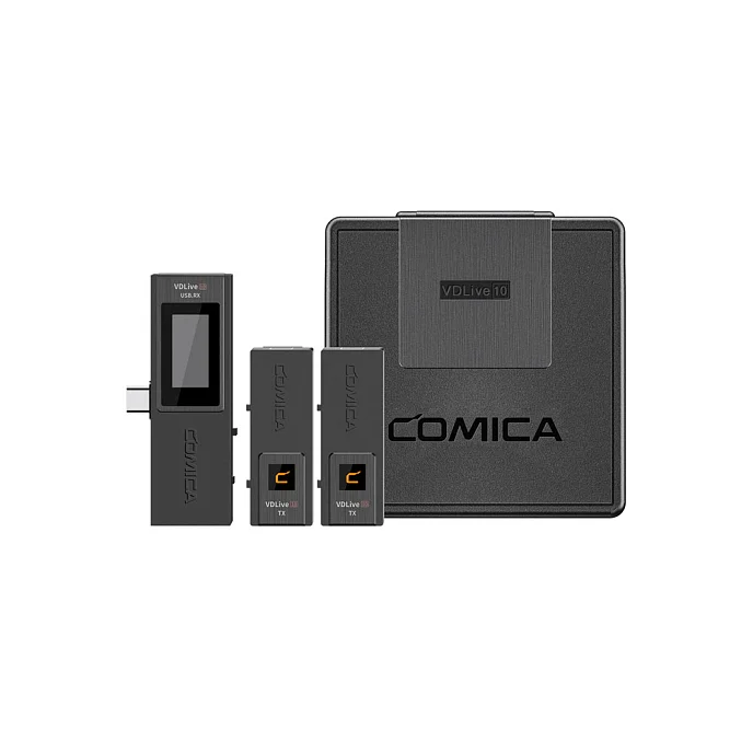 Микрофон беспроводной CoMica VDLive10 USB Black - рис.0