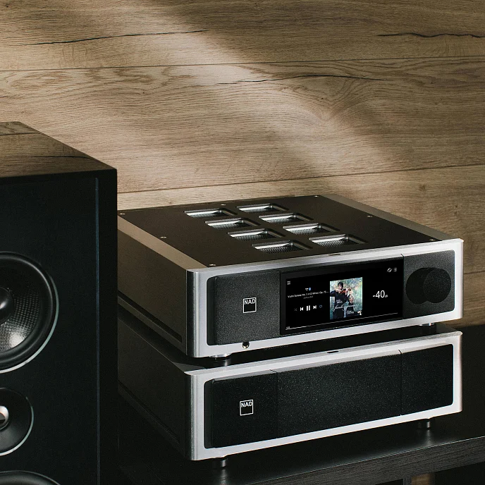 Сетевой аудиоплеер NAD M66 Silver Black - рис.6