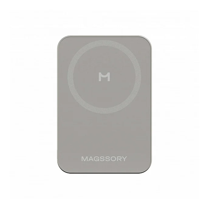 Портативный аккумулятор Magssory Pride 5000мАч Magnetic Titanium - рис.2