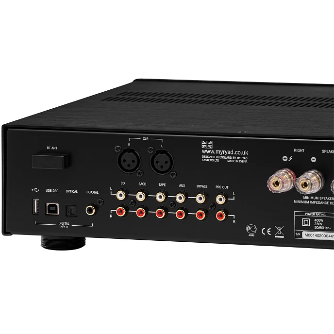 Интегральный усилитель Myryad Z350 Black - рис.4