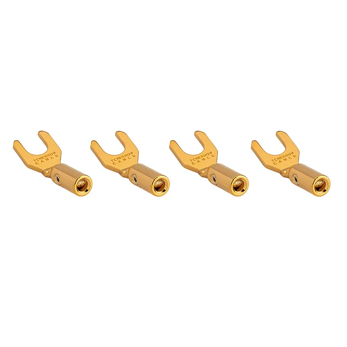 Кабель Tchernov Cable Special Spade Lug NG set 4 pcs - рис.0