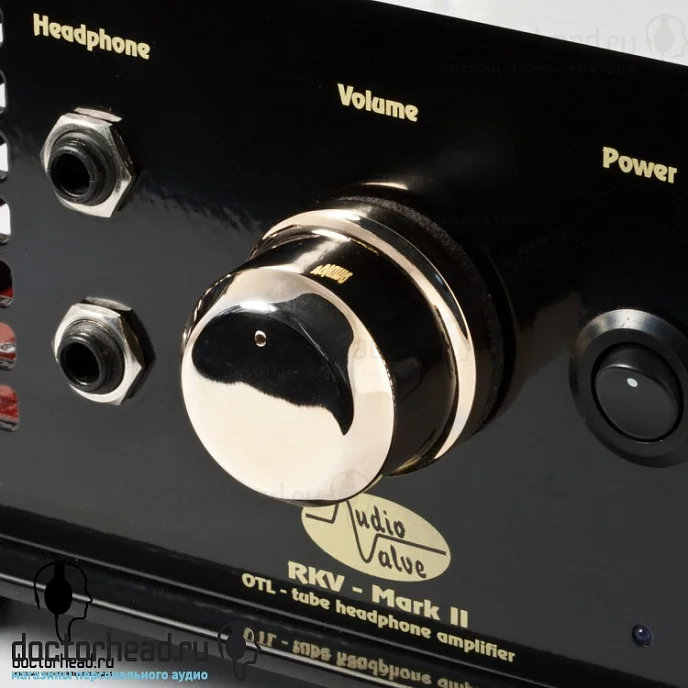 Усилитель для наушников AudioValve RKV Mark II Black Gold - рис.3