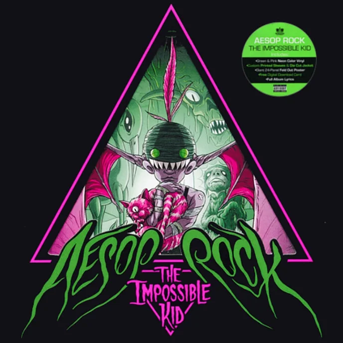 Пластинка Aesop Rock - The Impossible Kid (coloured) - 2LP - рис.5