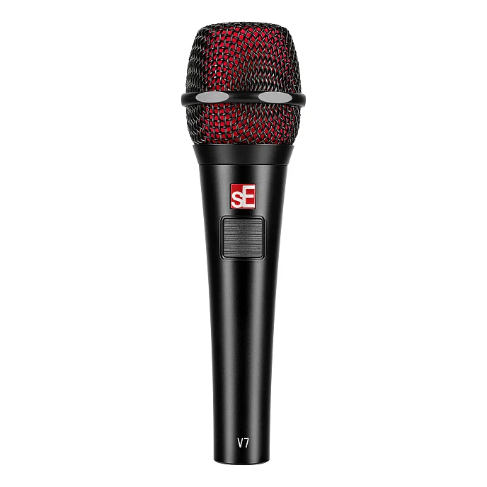 Микрофон вокальный SE Electronics V7 PTT Black Red - рис.0