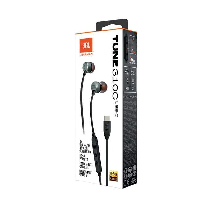 Наушники внутриканальные JBL Tune 310C Black - рис.6
