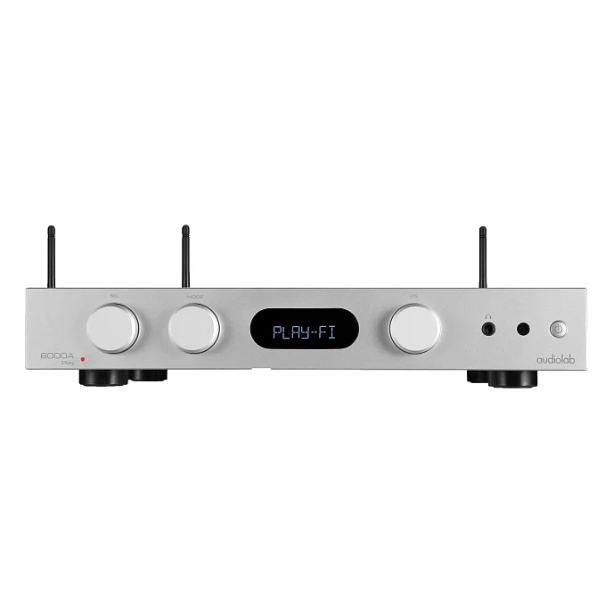 Интегральный усилитель Audiolab 6000A Play Silver - рис.0