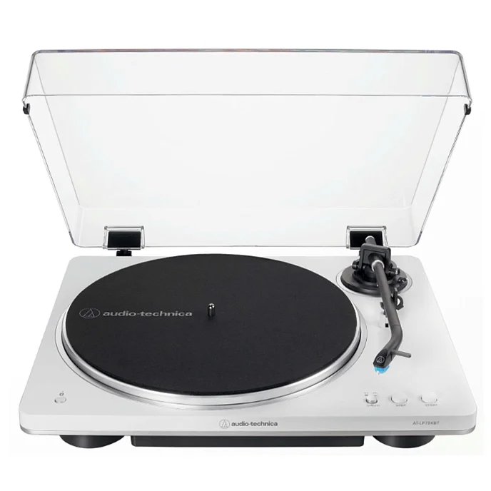 Проигрыватель винила Audio-Technica AT-LP70XBT WS White/Silver - рис.0