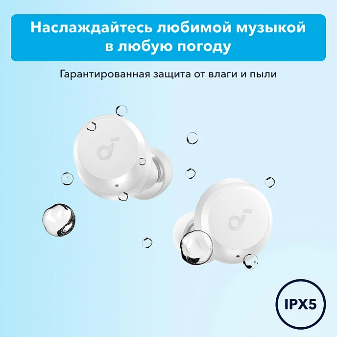 Беспроводные наушники Anker Soundcore A25i White - рис.7