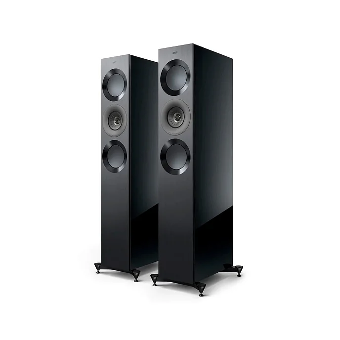 Напольная акустика KEF Reference 3 Meta High Gloss Black / Grey - рис.0