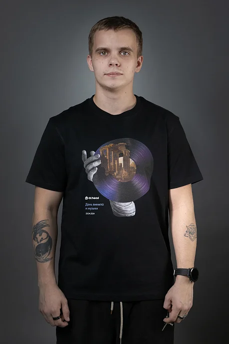 Футболка Dr.Head футболка День винила и музыки ver.5, M - рис.2