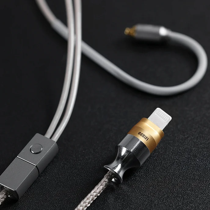 Кабель ddHiFi M110A MMCX - Lightning Silver - рис.8