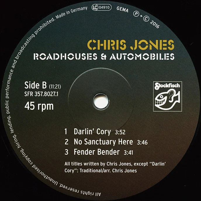 Виниловая пластинка Chris Jones - Roadhouses & Automobiles 2LP - рис.5