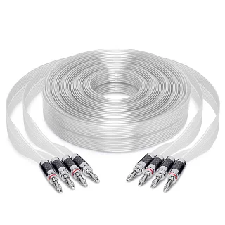 HeadMade Speaker Cable Silver flat Bn/Bn 1.5m
