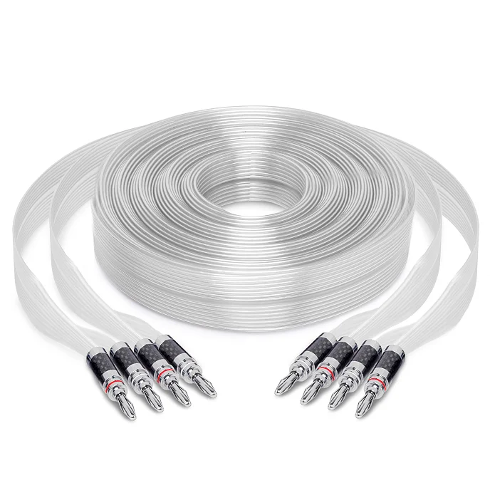 Кабель HeadMade Speaker Cable Silver flat Bn/Bn 1.5m - рис.0