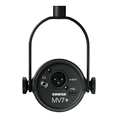 Микрофон для стриминга и игр Shure MV7+ K Black