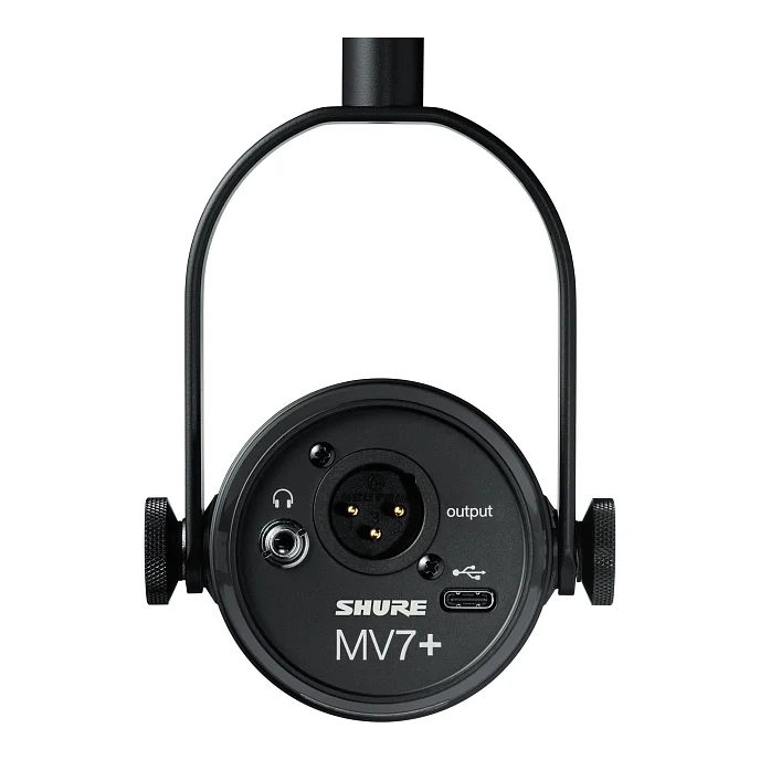 Микрофон для стриминга и игр Shure MV7+ K Black - рис.3