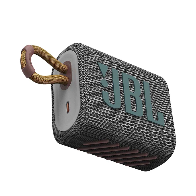 Портативная колонка JBL Go 3 Grey - рис.7