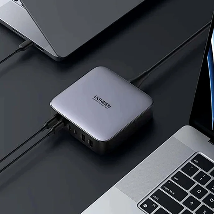 Сетевое зарядное устройство Ugreen CD271 Nexode 200W USB-A - USB-C Grey - рис.3