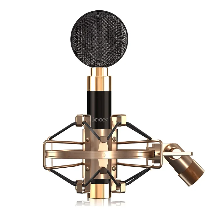 Микрофон студийный iCON Aurora Black Gold - рис.1