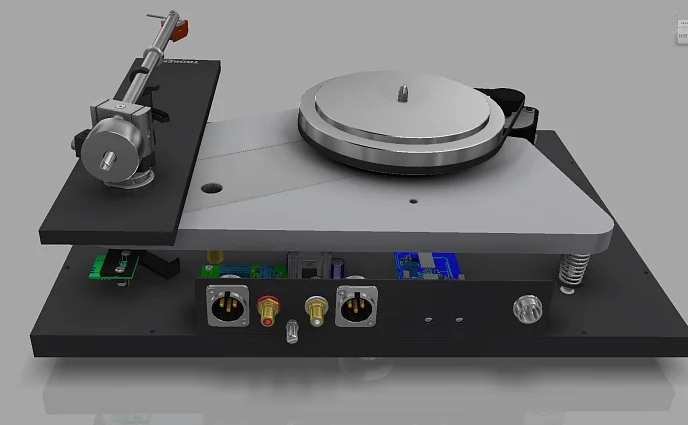 Проигрыватель винила Thorens TD 1601 Walnut - рис.11