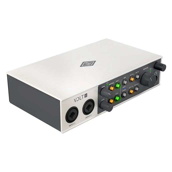 Аудиоинтерфейс Universal Audio Volt 4 Silver - рис.1
