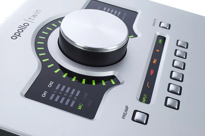 Аудиоинтерфейс Universal Audio APOLLO TWIN DUO silver - рис.5