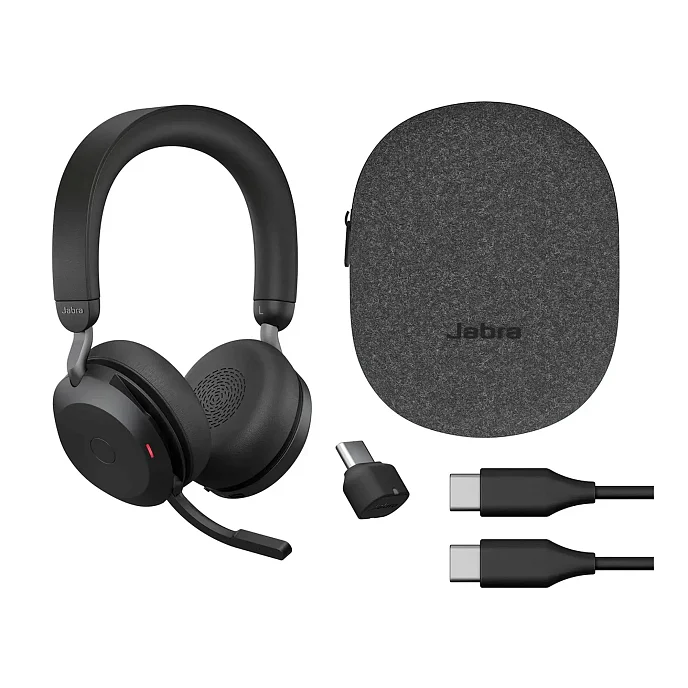 Гарнитура Jabra Evolve2 75 Link380c MS Stereo Black - рис.8