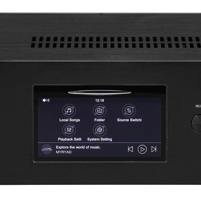 Интегральный усилитель Myryad Z350 Black - рис.5