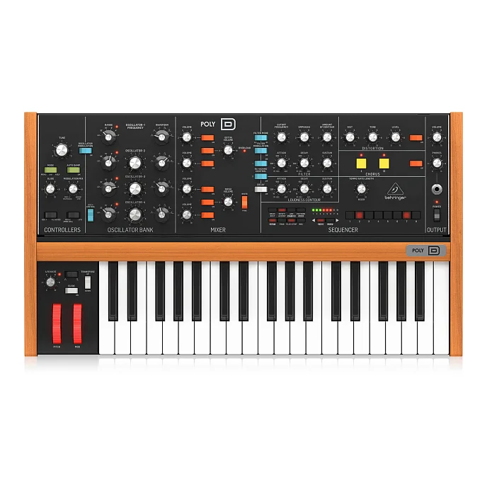 Синтезатор Behringer Poly D Black Orange - рис.0
