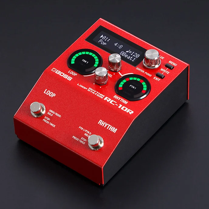 Студийное оборудование Boss RC-10R Rhythm Loop Station Red - рис.4
