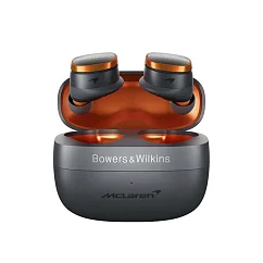 Беспроводные наушники Bowers & Wilkins Pi8 McLaren Edition Galvanic Grey/Papaya Orange