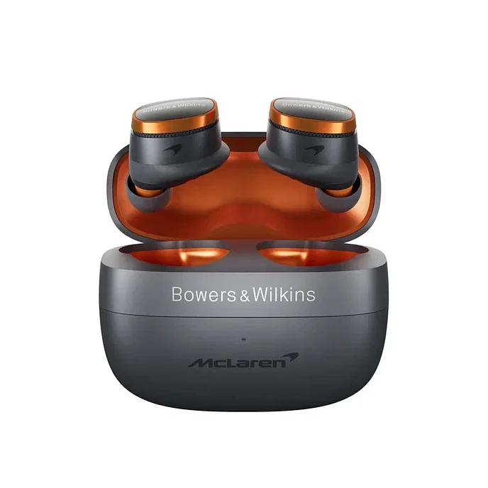Беспроводные наушники Bowers & Wilkins Pi8 McLaren Edition Galvanic Grey/Papaya Orange - рис.0