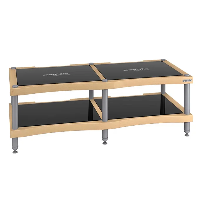 Стойка для Hi-Fi Creaktiv Big Reference Double 2-2 Black - рис.0