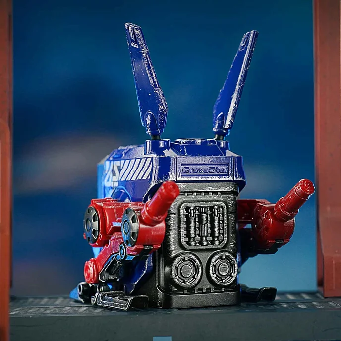 Сетевое зарядное устройство Gravastar Alpha65 War Damaged Blaze Blue - рис.8