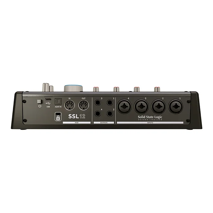 Аудиоинтерфейс Solid State Logic SSL 12 Black - рис.5