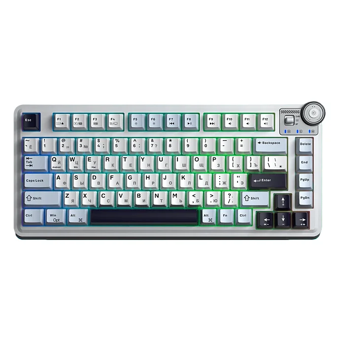 Купить клавиатуру AULA AU75 Star Vector LIght Blue White Dark Purple по ...