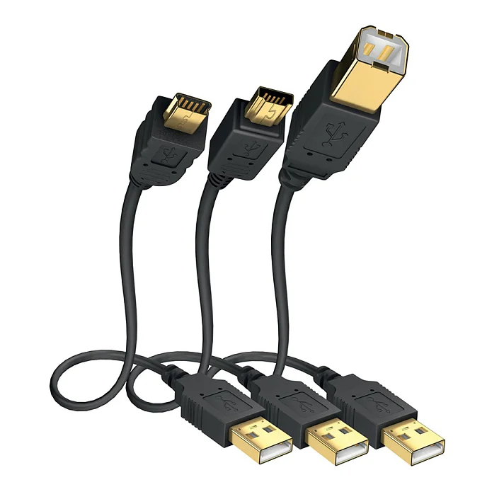 Кабель Inakustik Premium High Speed USB Micro 2.0 1m - рис.0
