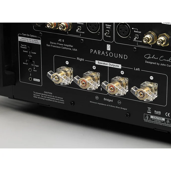 Усилитель мощности Parasound JC5 Black - рис.3