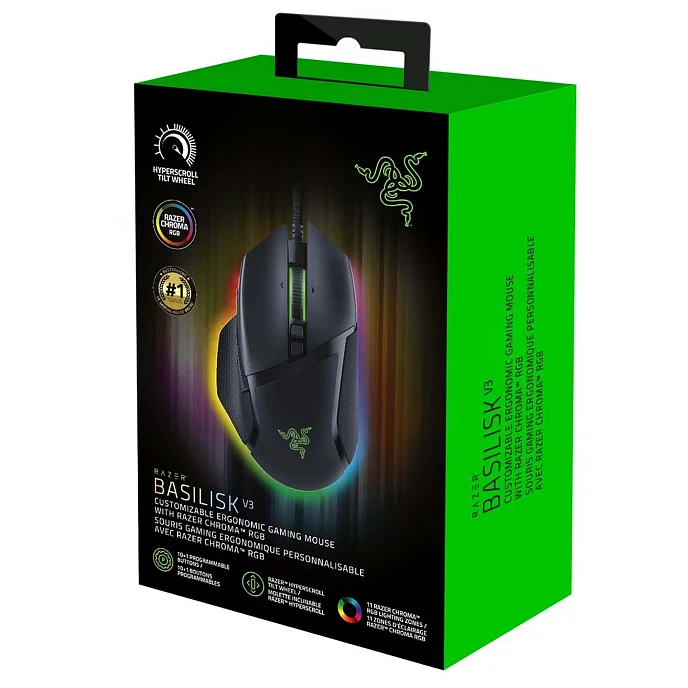 Мышь Razer Basilisk V3 Black - рис.5