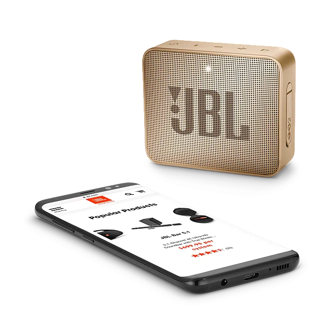 Портативная колонка JBL GO 2 Gold - рис.4