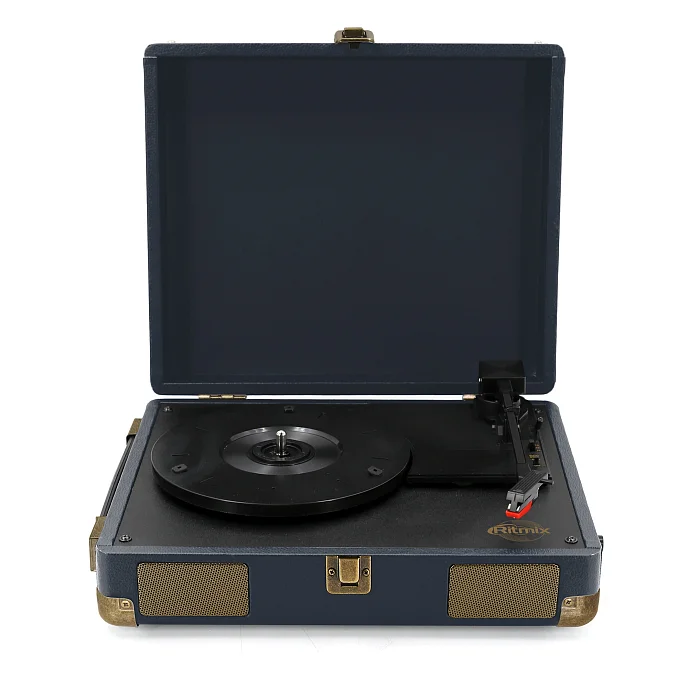 Проигрыватель винила Ritmix LP-100 Dark Blue - рис.0